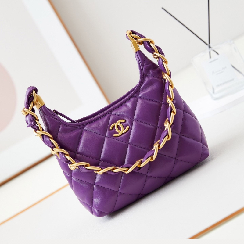 Ch*el top handle bags